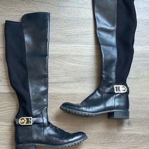 Michael Kors leather boots
